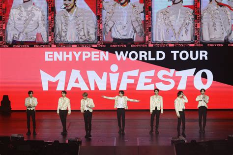 enhypen concert photos|ENHYPEN Concludes MANIFESTO World Tour with.